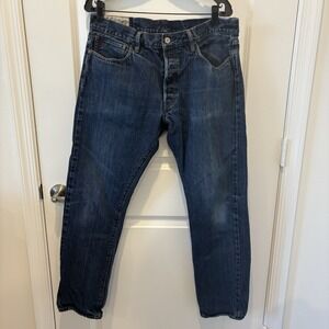 Polo Ralph Lauren | Men's Denim Blue Jeans W35xL30 Straight Leg 100% Cotton